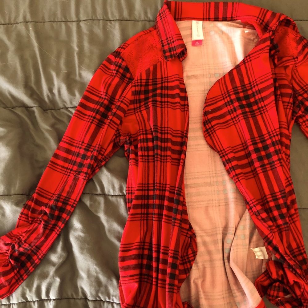Plaid Light Cardigan